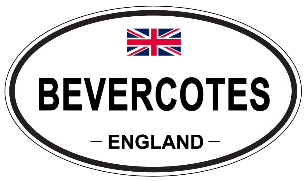 BEVERCOTES, England - Oval Magnet