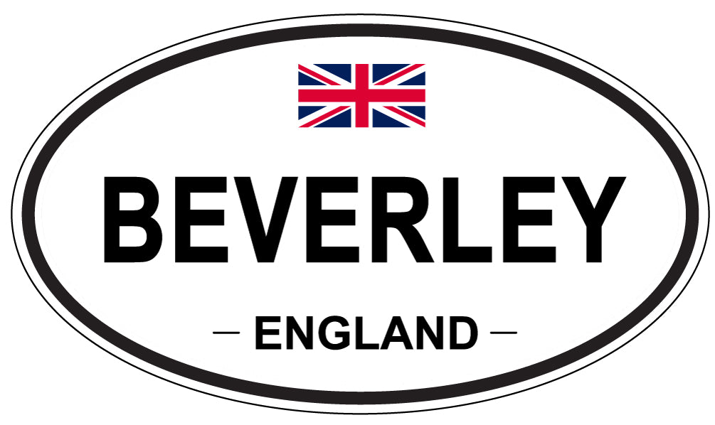 BEVERLEY, England - Oval Magnet
