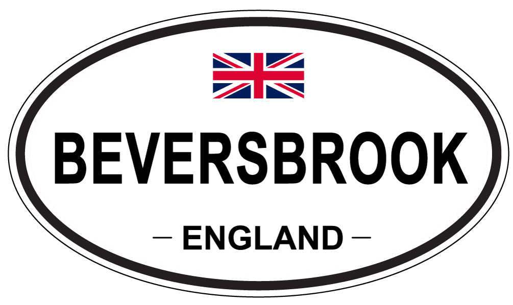BEVERSBROOK, England - Oval Magnet