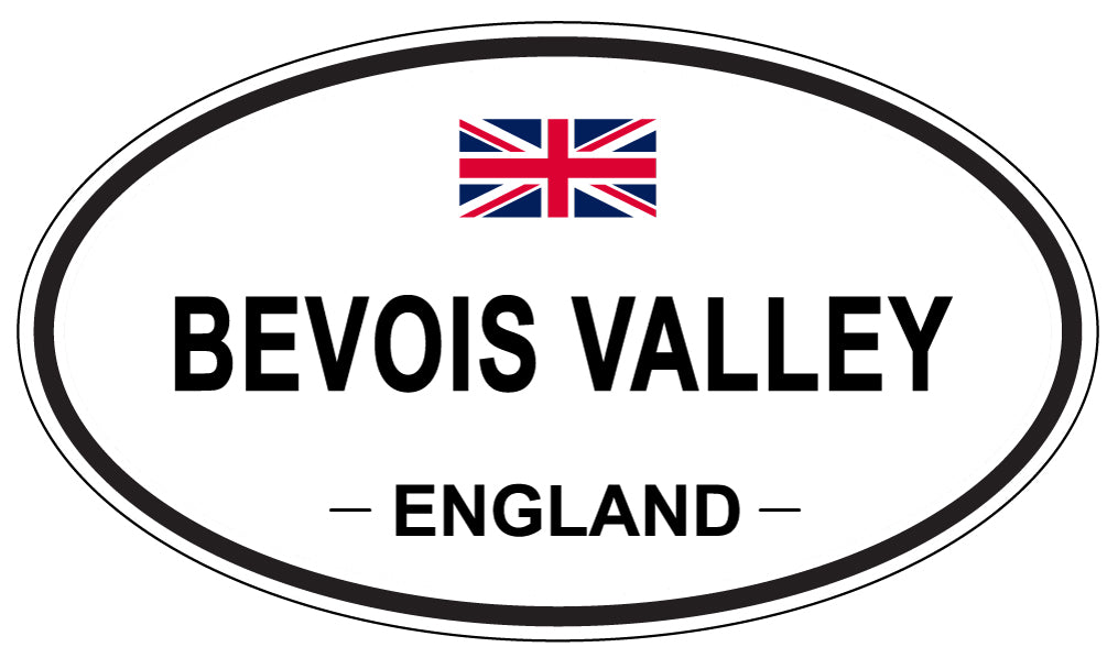 BEVOIS VALLEY, ENGLAND - Oval Sticker