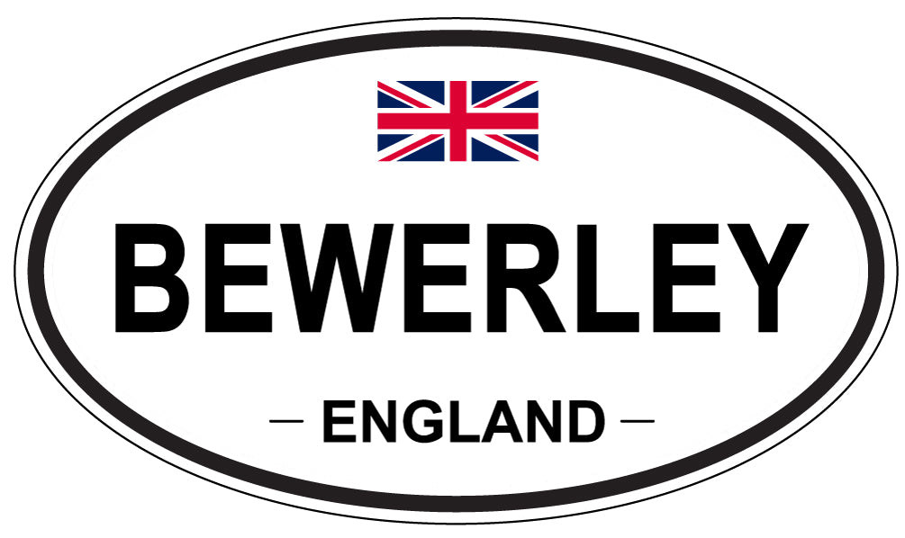 BEWERLEY, England - Oval Magnet
