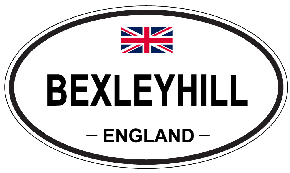 BEXLEYHILL, England - Oval Magnet
