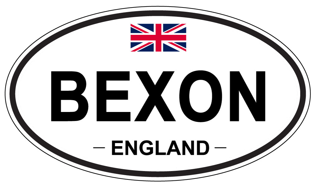 BEXON, England - Oval Magnet