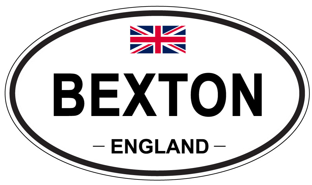 BEXTON, England - Oval Magnet