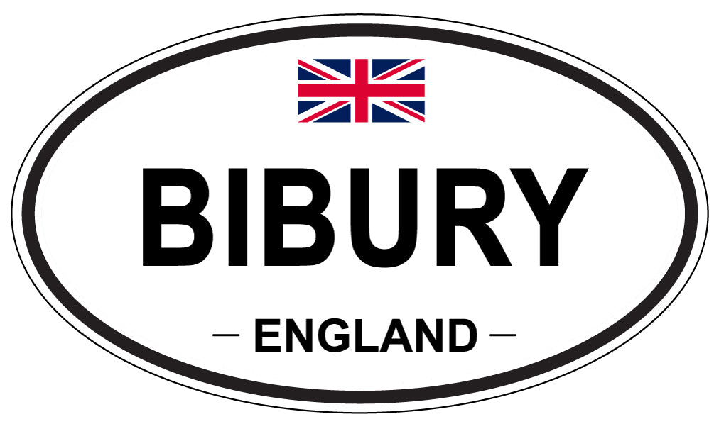 BIBURY, England - Oval Magnet