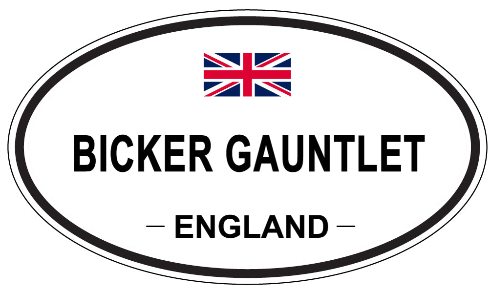 BICKER GAUNTLET, England - Oval Magnet