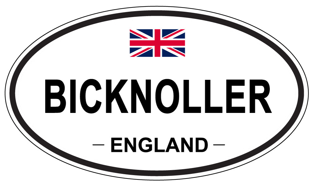 BICKNOLLER, England - Oval Magnet