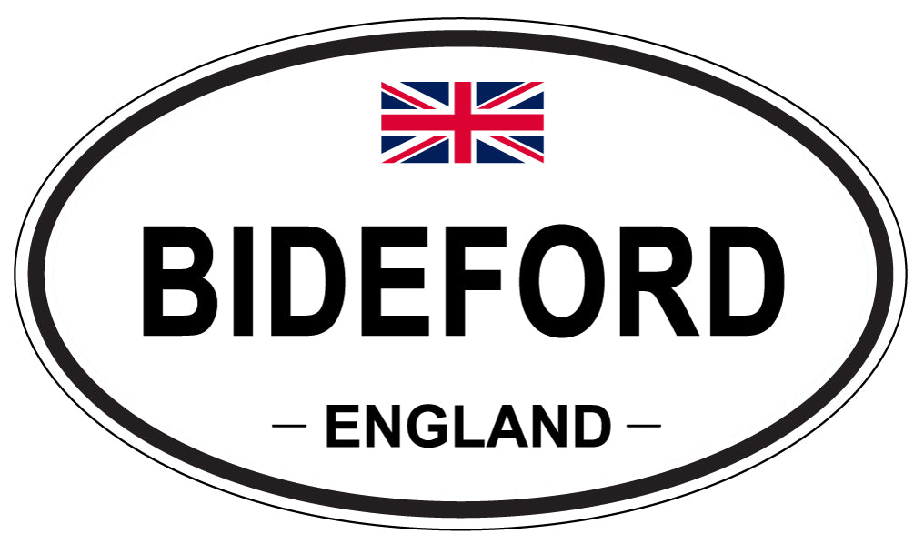 BIDEFORD, England - Oval Magnet