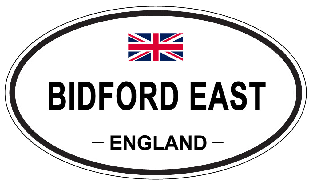 BIDFORD EAST, England - Oval Magnet
