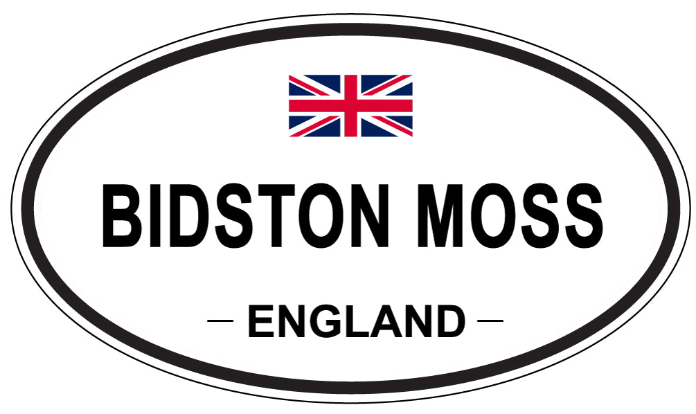 BIDSTON MOSS, England - Oval Magnet