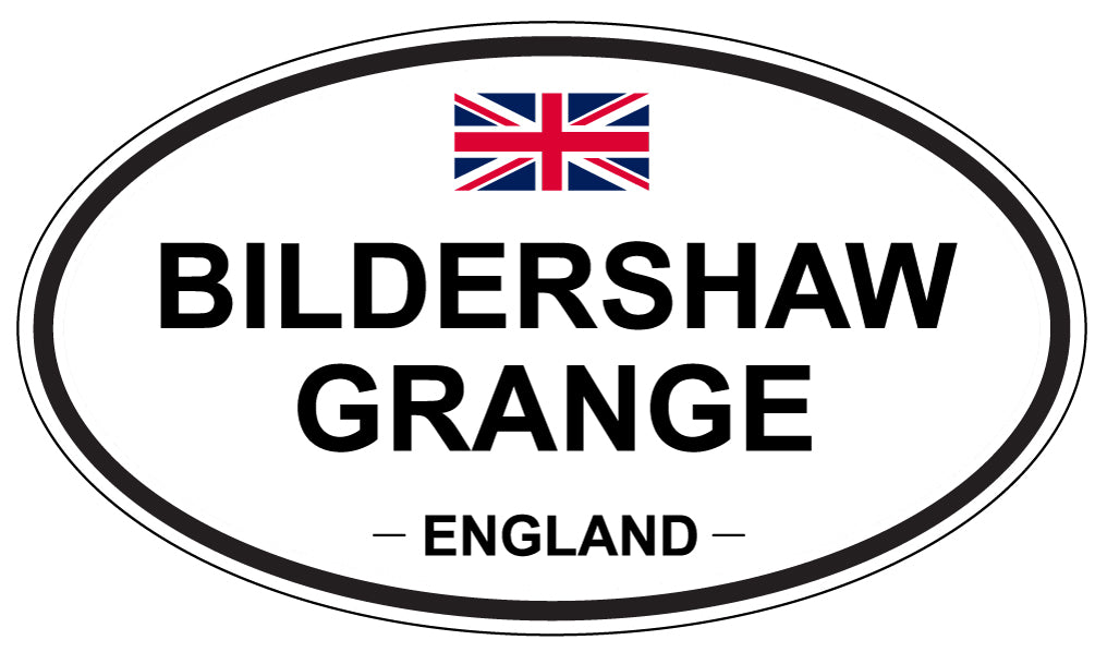 BILDERSHAW GRANGE, England - Oval Magnet