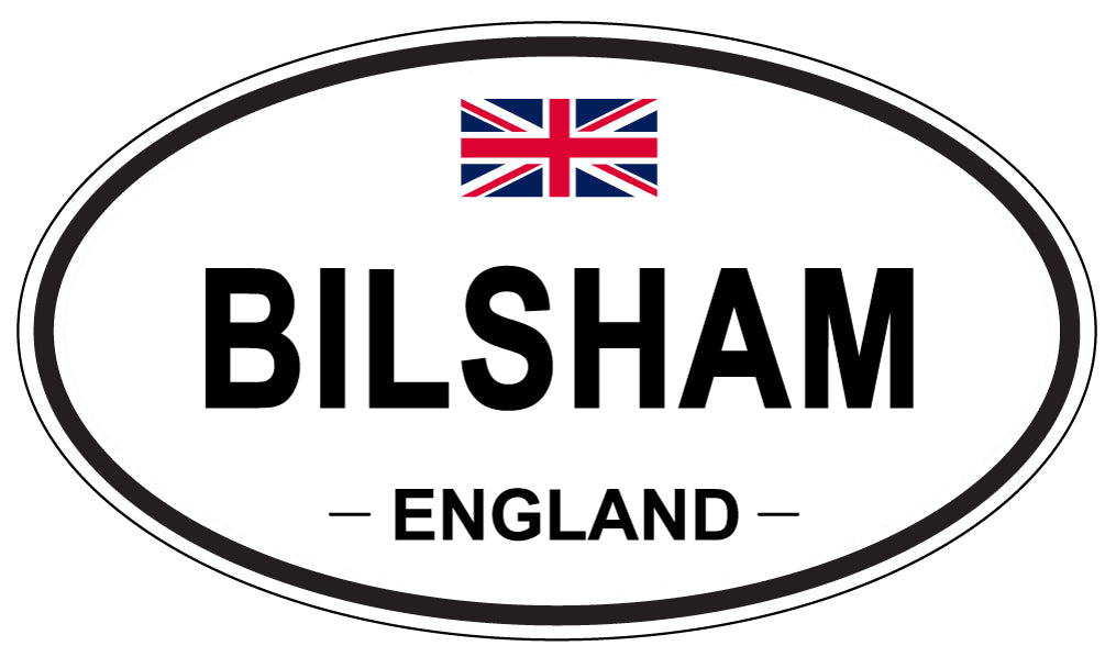BILSHAM, England - Oval Magnet