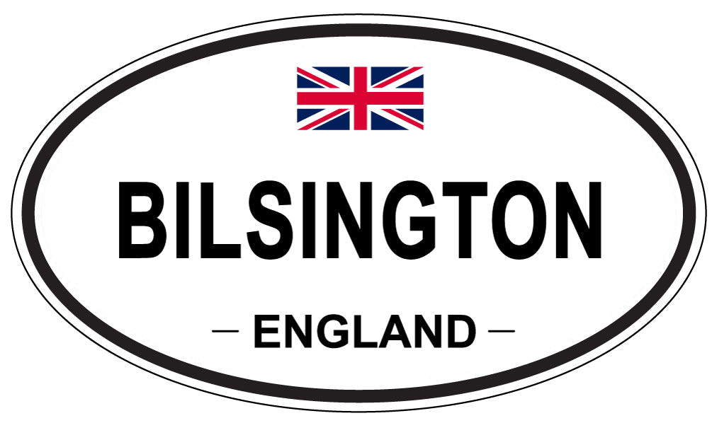 BILSINGTON, England - Oval Magnet