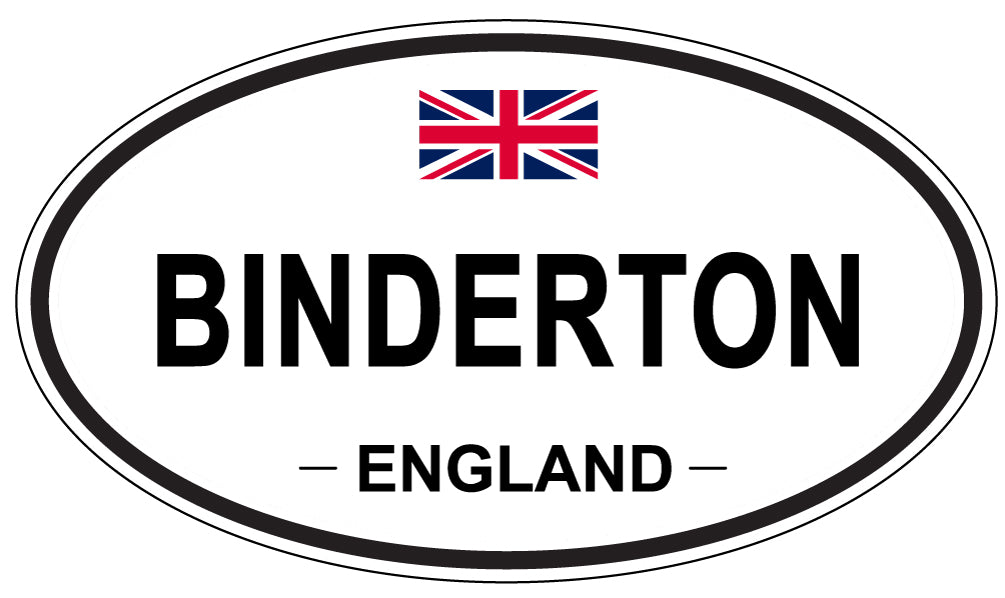 BINDERTON, England - Oval Magnet