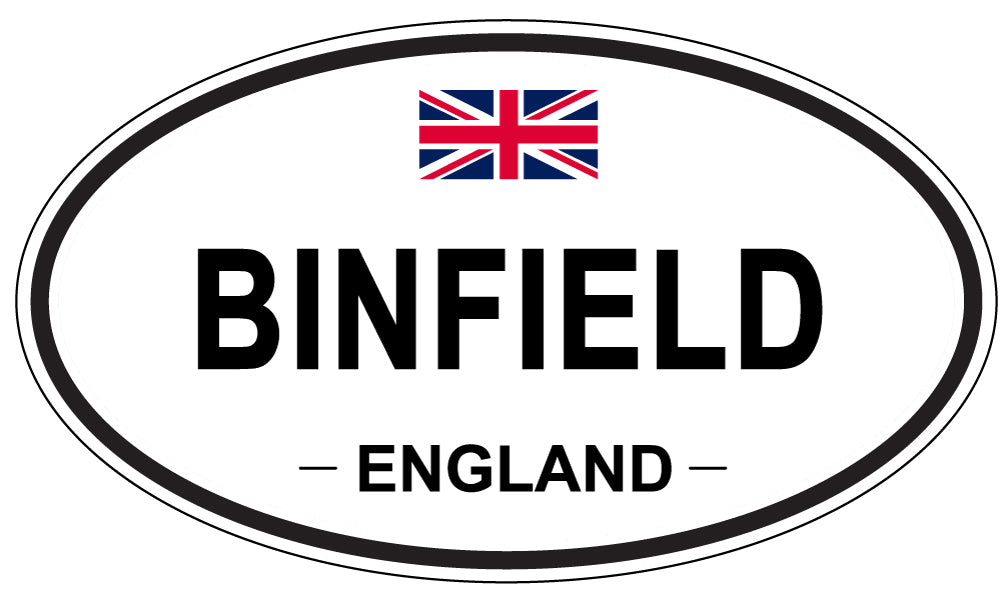 BINFIELD, England - Oval Magnet