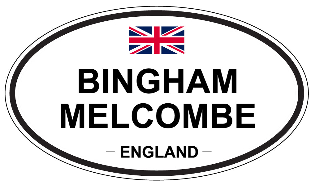 BINGHAM MELCOMBE, England - Oval Magnet