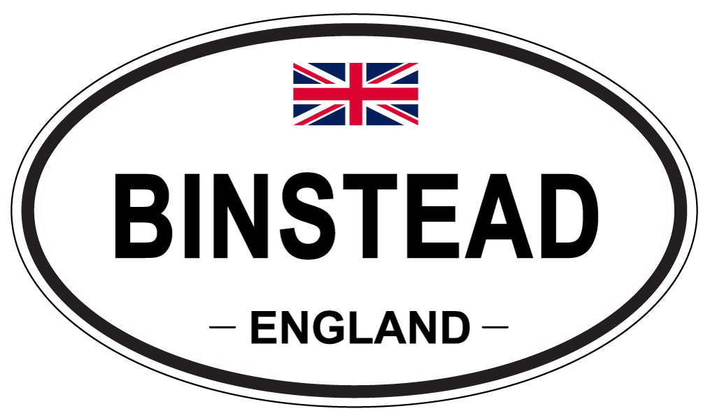 BINSTEAD, England - Oval Magnet