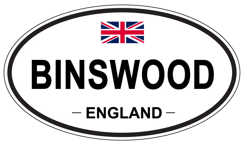 BINSWOOD, England - Oval Magnet