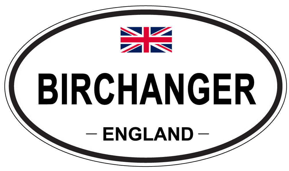 BIRCHANGER, England - Oval Magnet