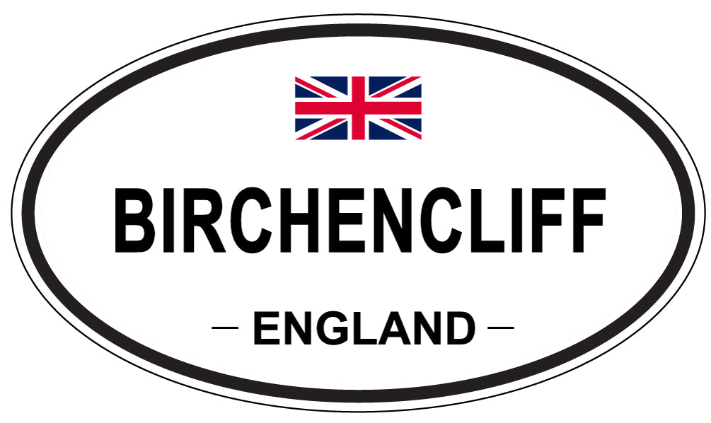 BIRCHENCLIFF, England - Oval Magnet