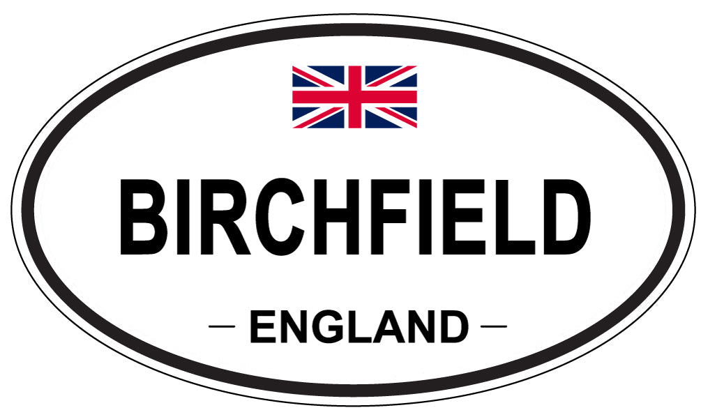 BIRCHFIELD, England - Oval Magnet