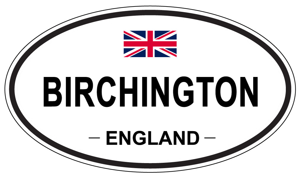 BIRCHINGTON, England - Oval Magnet