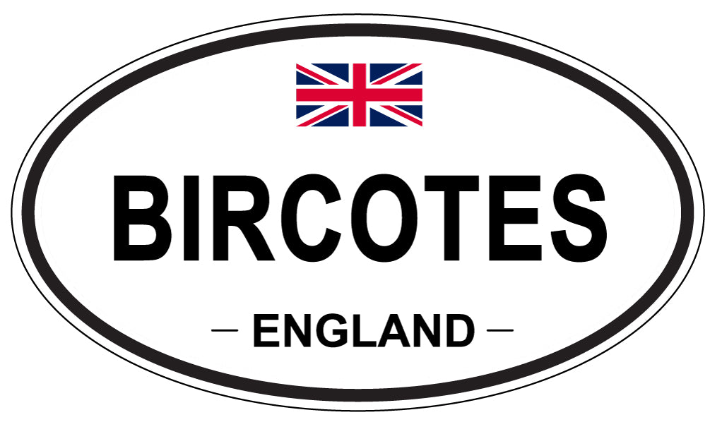 BIRCOTES, England - Oval Magnet