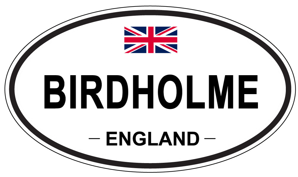 BIRDHOLME, England - Oval Magnet