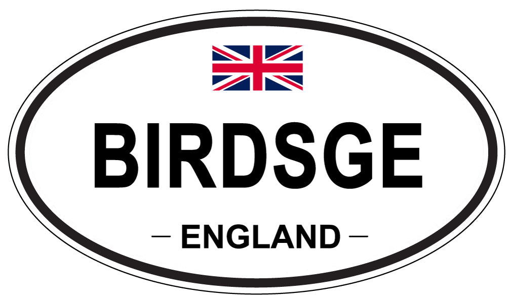 BIRDSGE, England - Oval Magnet