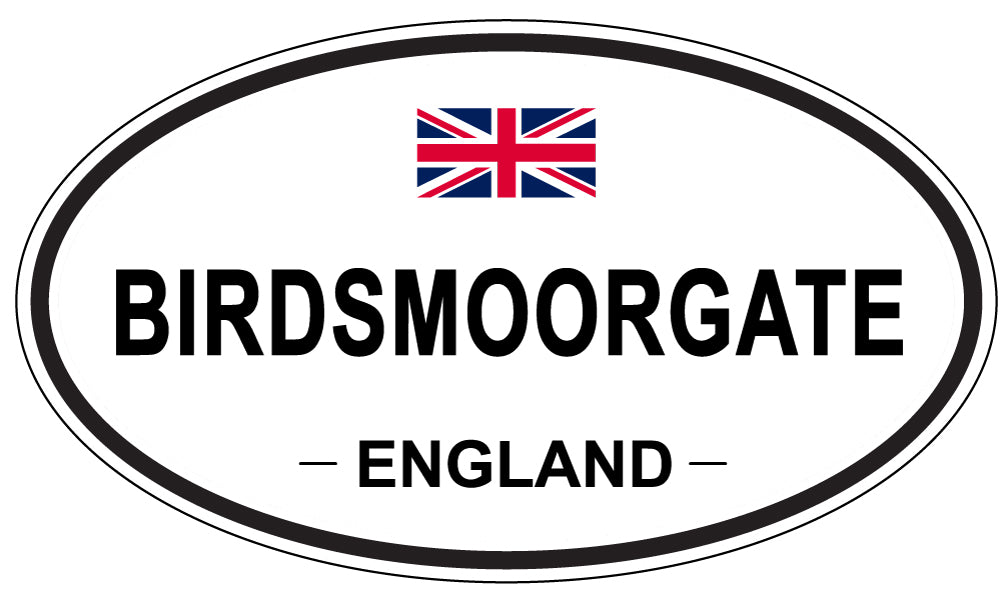BIRDSMOORGATE, England - Oval Magnet