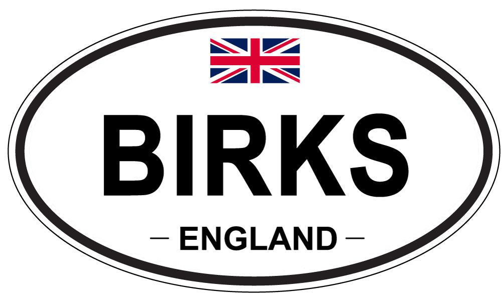BIRKS, England - Oval Magnet