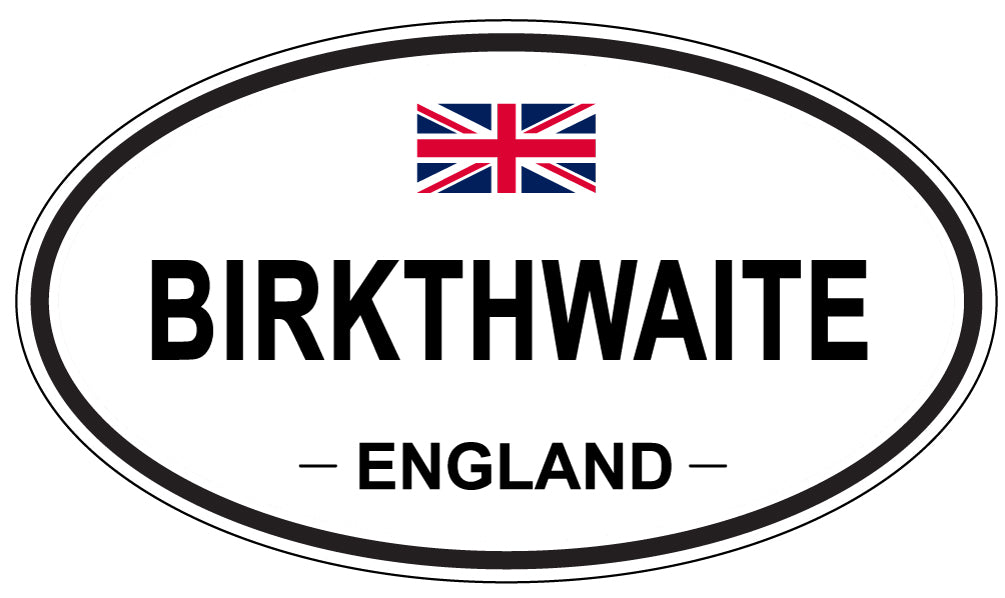 BIRKTHWAITE, England - Oval Magnet