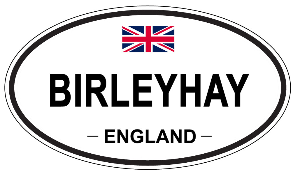 BIRLEYHAY, England - Oval Magnet