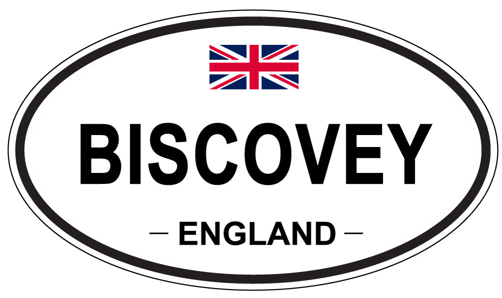 BISCOVEY, England - Oval Magnet