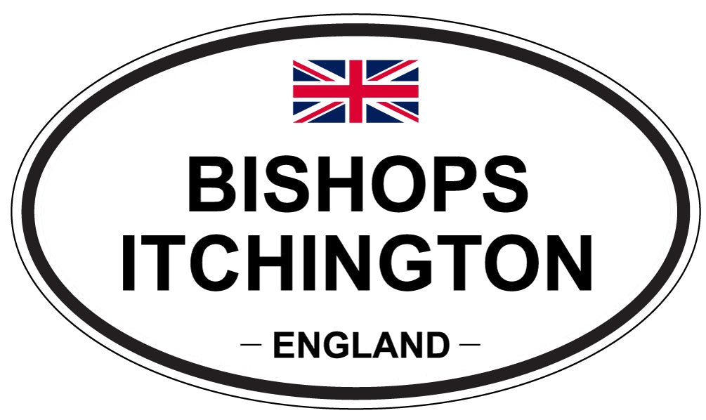 BISHOPS ITCHINGTON, England - Oval Magnet