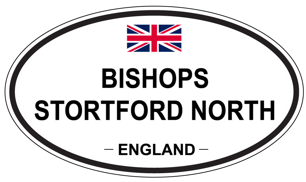 BISHOPS STORTFORD NORTH, England - Oval Magnet