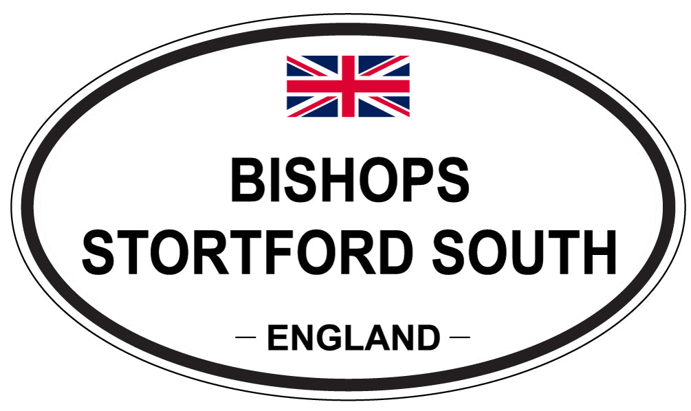 BISHOPS STORTFORD SOUTH, England - Oval Magnet