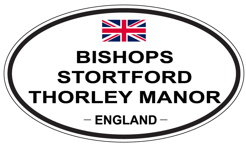 BISHOPS STORTFORD THORLEY MANOR, England - Oval Magnet