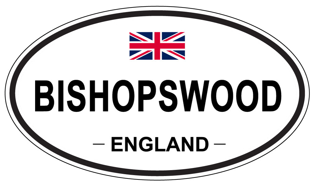 BISHOPSWOOD, England - Oval Magnet