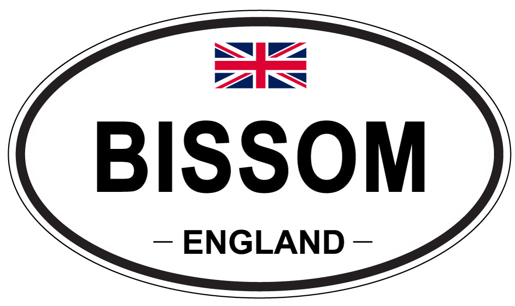 BISSOM, England - Oval Magnet