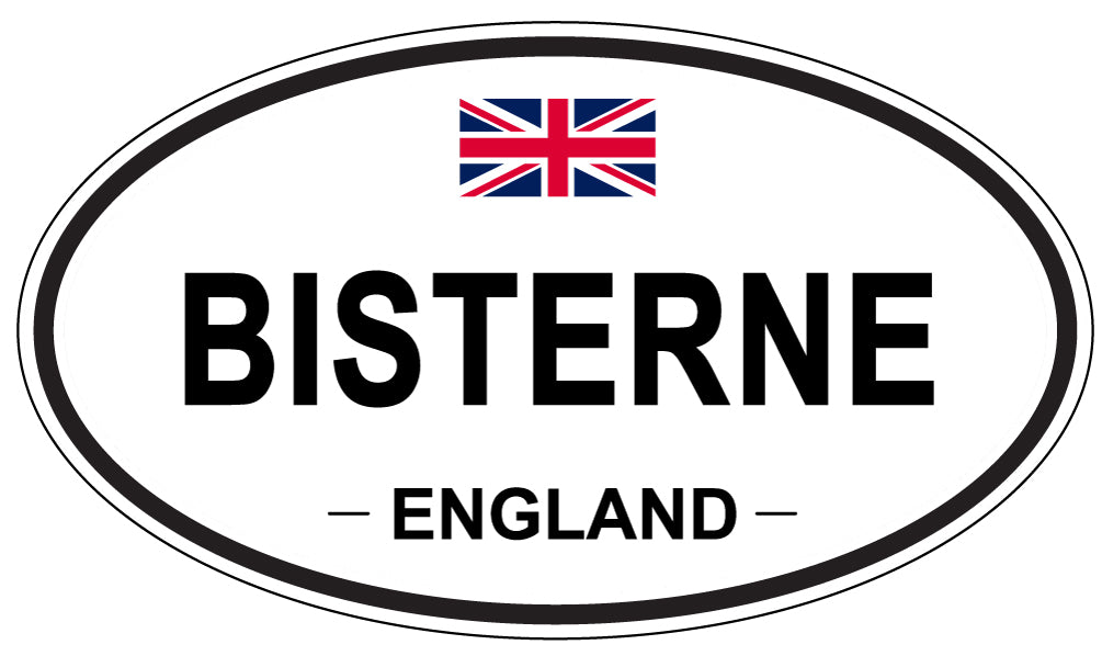 BISTERNE, England - Oval Magnet