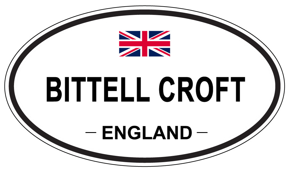 BITTELL CROFT, England - Oval Magnet