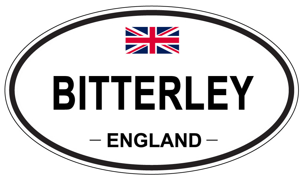 BITTERLEY, England - Oval Magnet