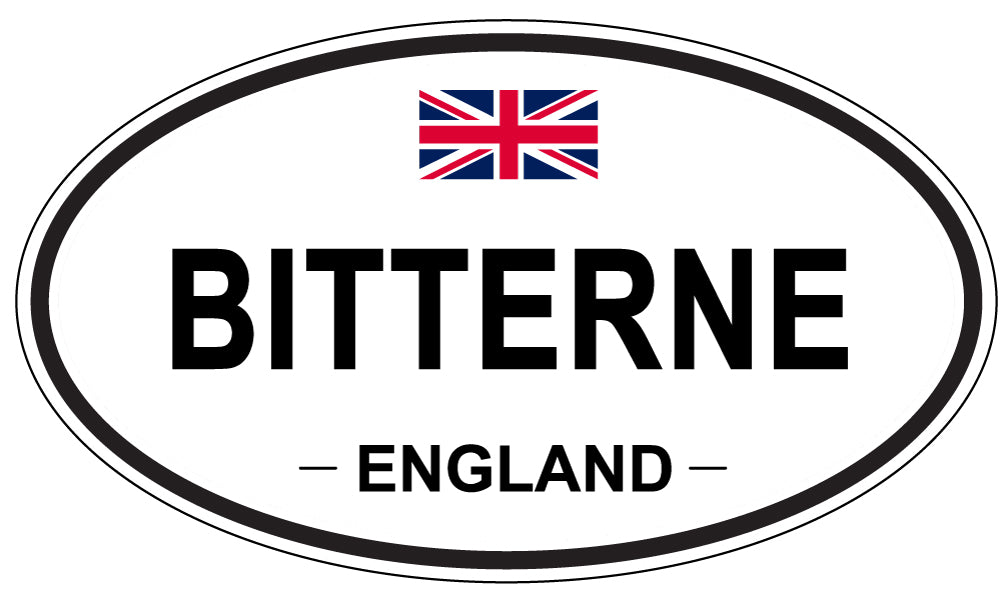 BITTERNE, England - Oval Magnet
