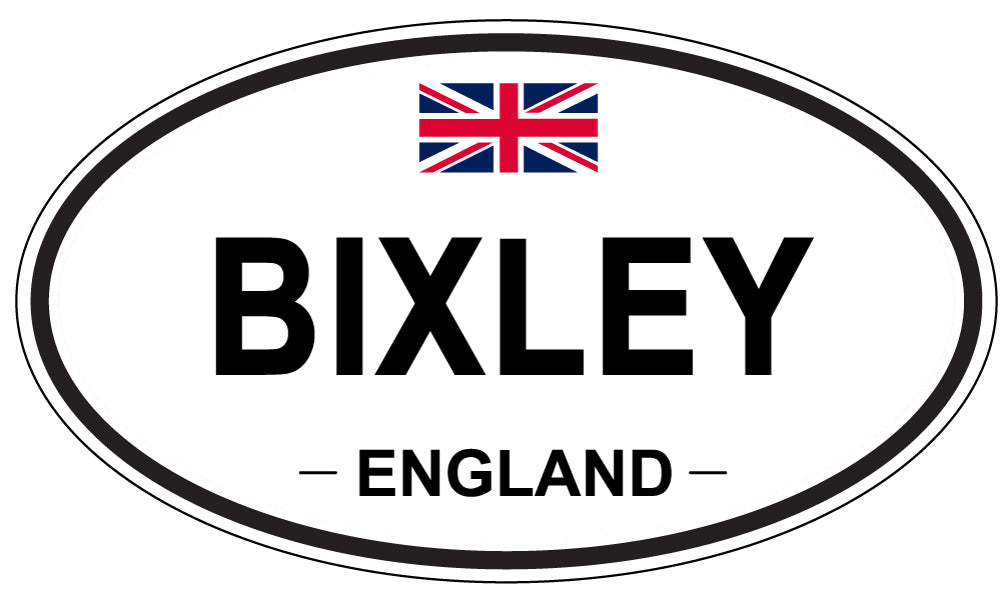 BIXLEY, England - Oval Magnet