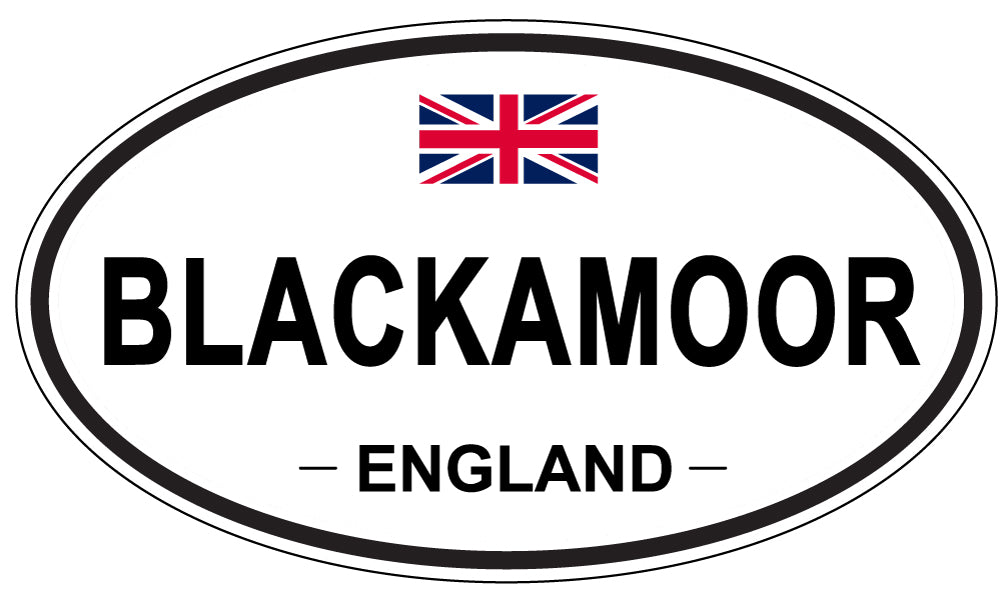 BLACKAMOOR, England - Oval Magnet