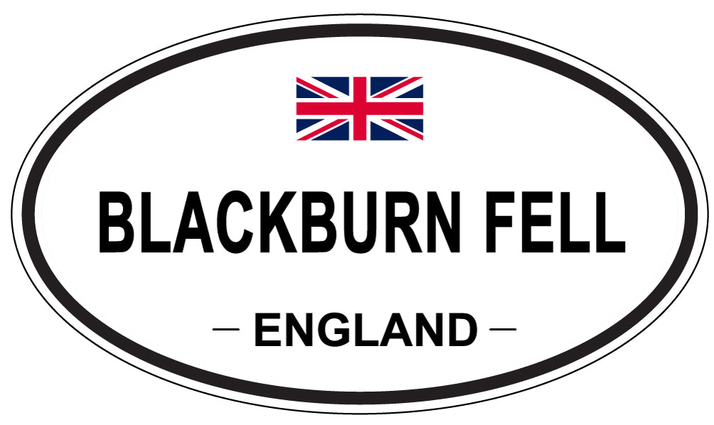 BLACKBURN FELL, England - Oval Magnet