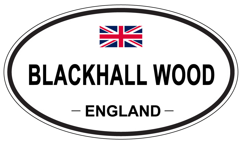 BLACKHALL WOOD, England - Oval Magnet