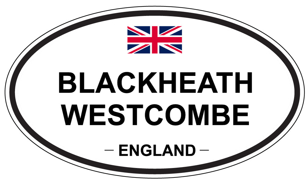 BLACKHEATH WESTCOMBE, England - Oval Magnet