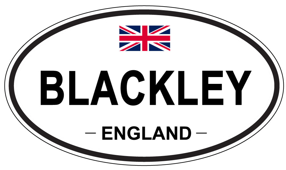 BLACKLEY, England - Oval Magnet
